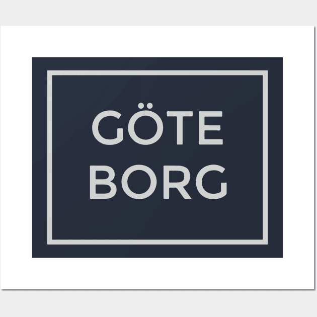 Goteborg, Sverige - Gothenburg, Sweden Wall Art by swedishprints